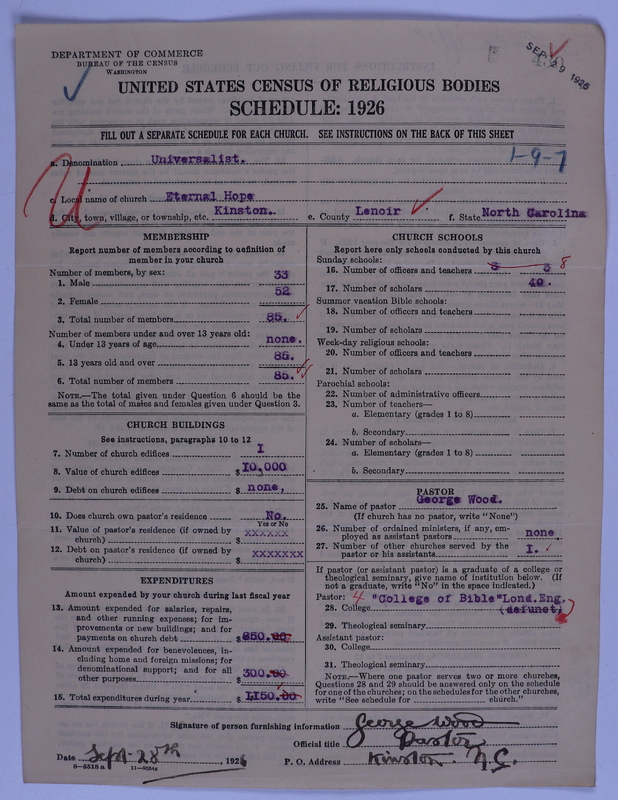 Scan of Universalist Church: 430