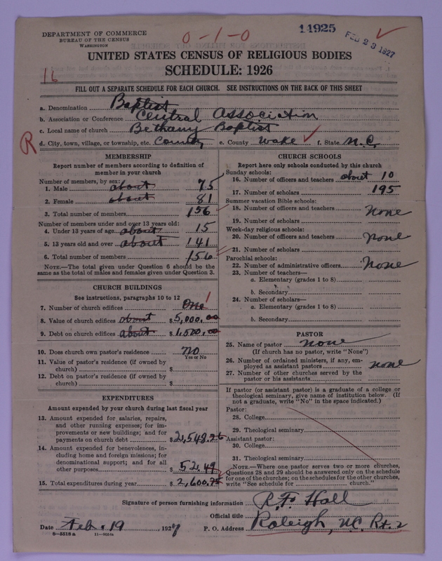 Scan of Southern Baptist Convention: 14925