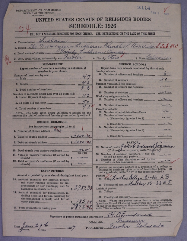 Scan of Norwegian Lutheran Church of America: 2415