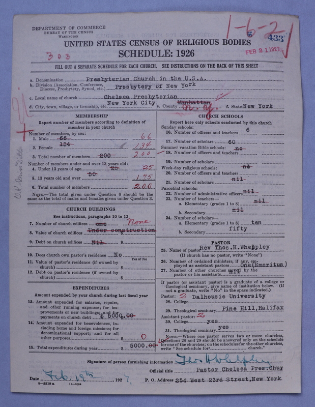 Scan of Presbyterian Church in the United States of America: 433