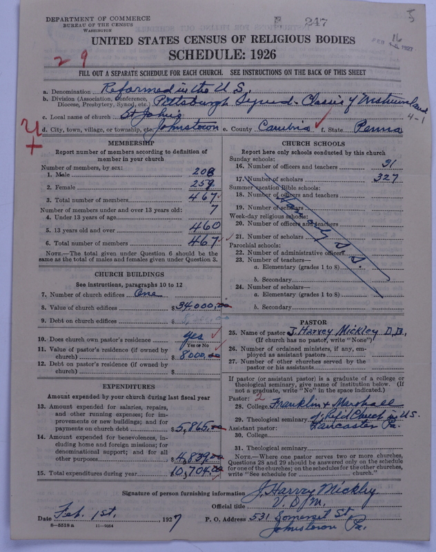 Scan of Reformed Church in the United States: 247
