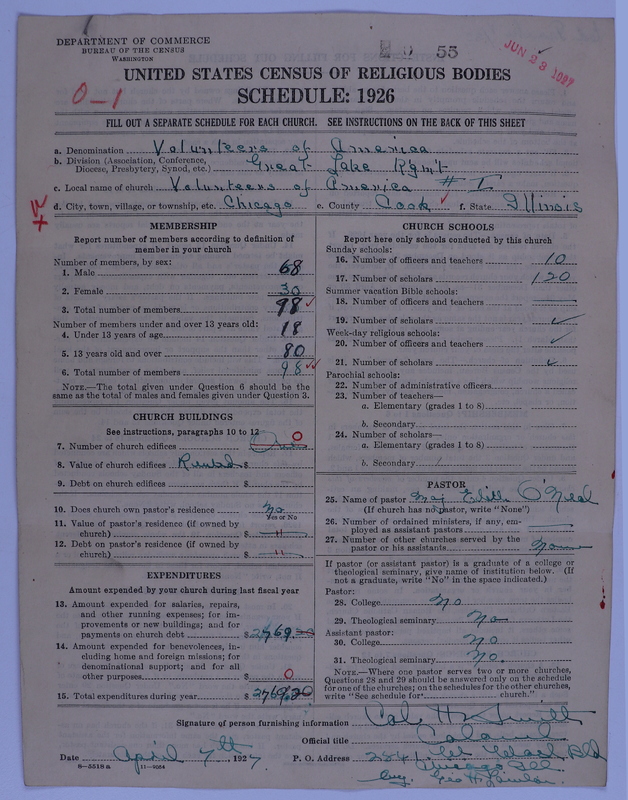 Scan of Volunteers of America: 55