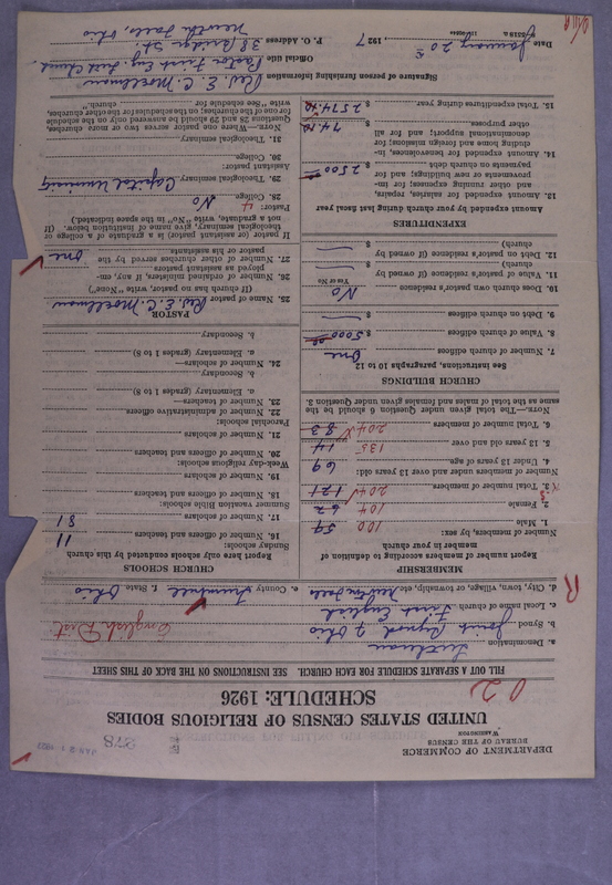 Scan of Synod of the Reformed Presbyterian Church of North America: 278