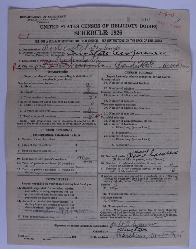 Scan of Pentecostal Holiness Church: 210