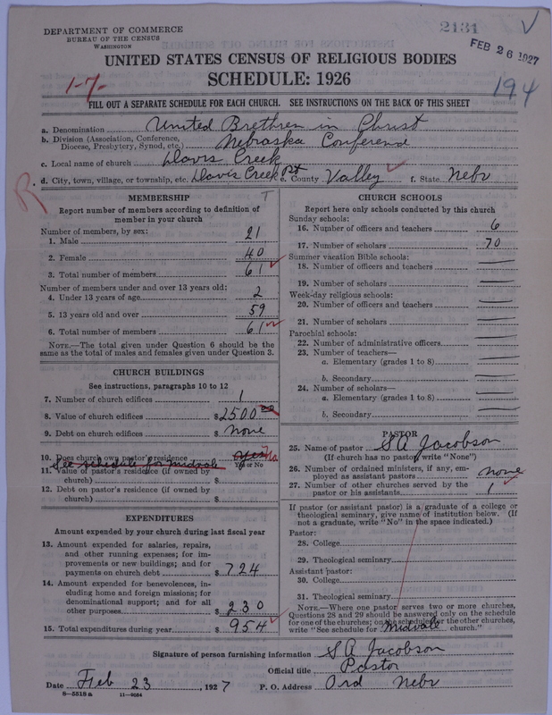 Scan of Church of the United Brethren in Christ: 2131