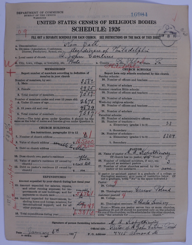 Scan of Roman Catholic Church: 16984