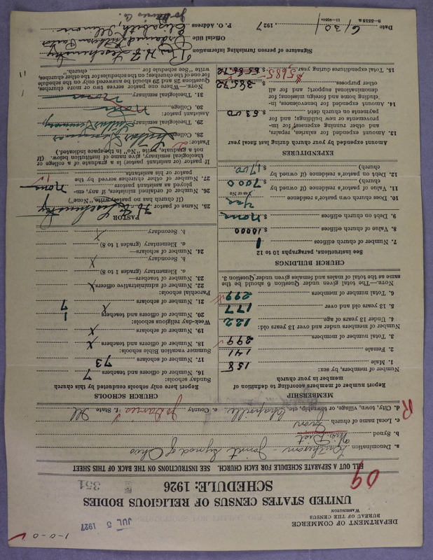 Scan of Synod of the Reformed Presbyterian Church of North America: 351