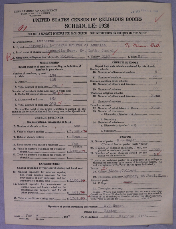 Scan of Norwegian Lutheran Church of America: 557