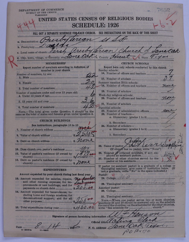 Scan of Presbyterian Church in the United States of America: 7652