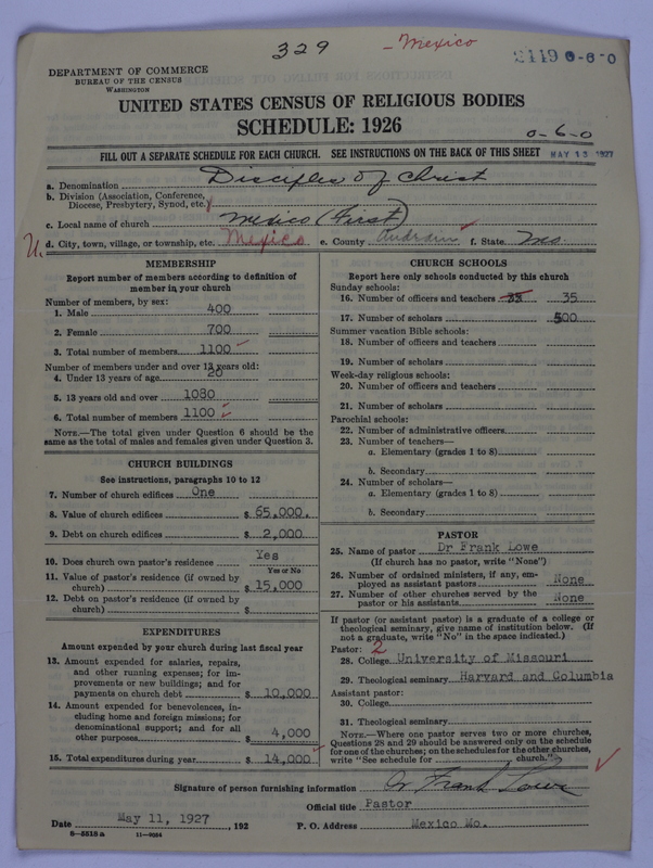 Scan of Disciples of Christ: 2449