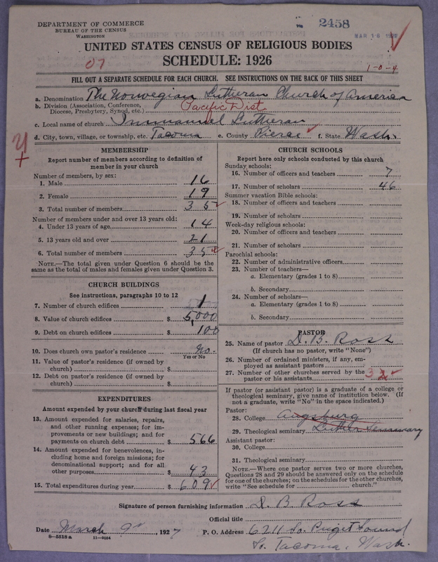 Scan of Norwegian Lutheran Church of America: 2459