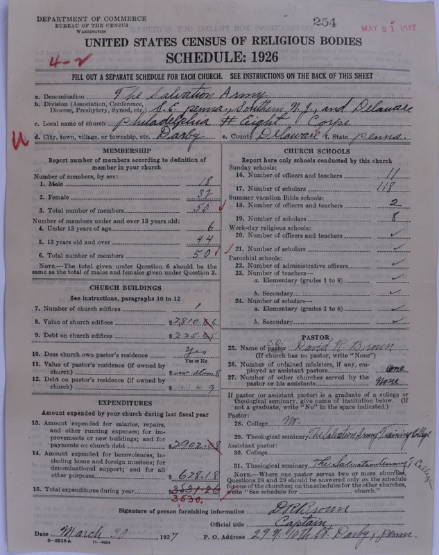 Scan of Salvation Army: 254