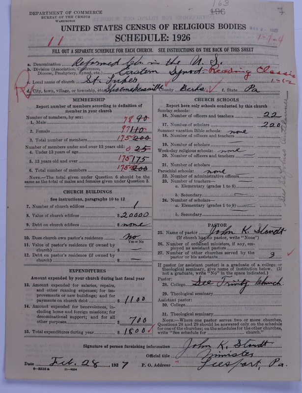 Scan of Reformed Church in the United States: 163