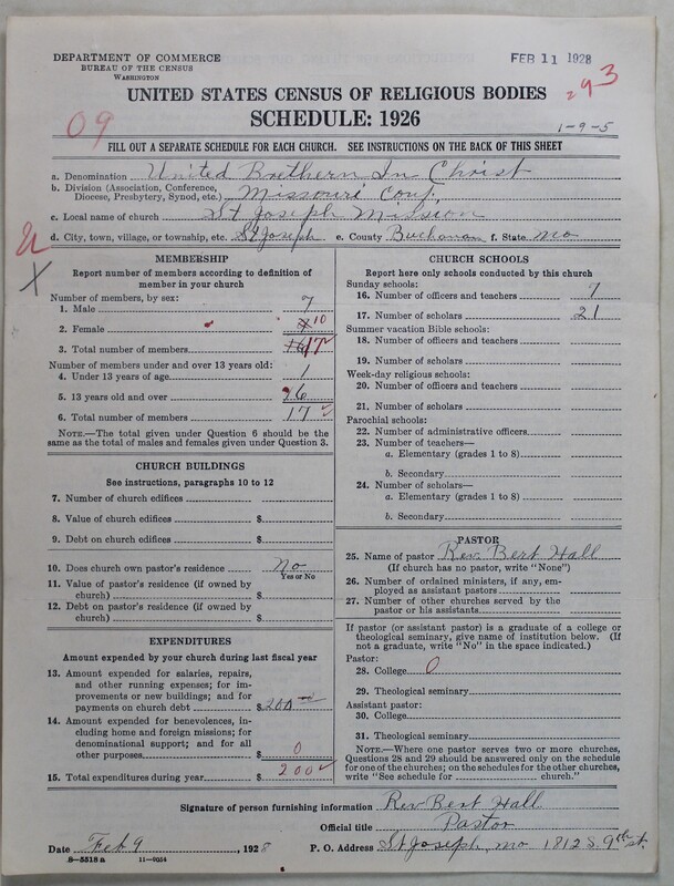 Scan of Church of the United Brethren in Christ (Old Constitution): 293