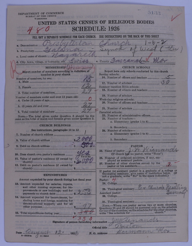 Scan of Presbyterian Church in the United States of America: 5133