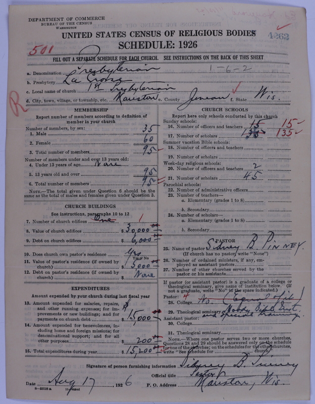Scan of Presbyterian Church in the United States of America: 4262