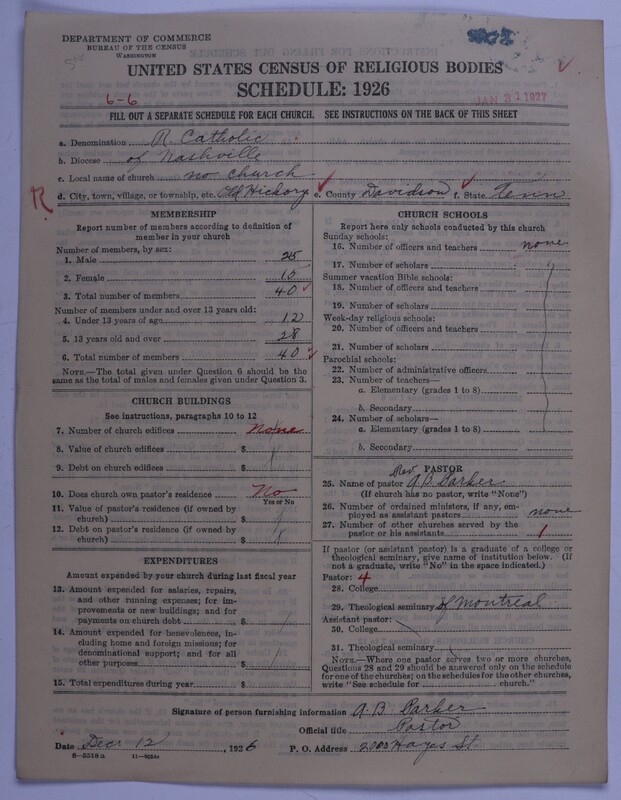 Scan of Roman Catholic Church: 9073