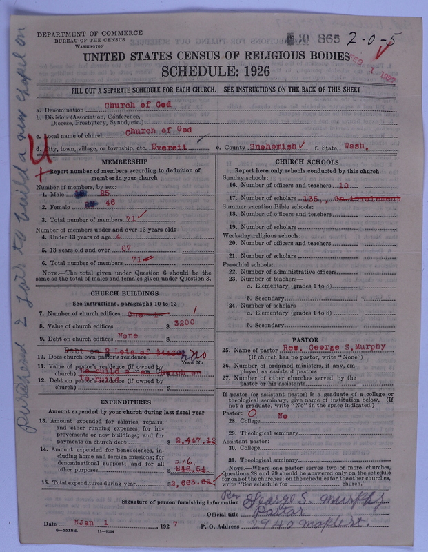 Scan of Church of God (Headquarters, Anderson, Ind.): 865