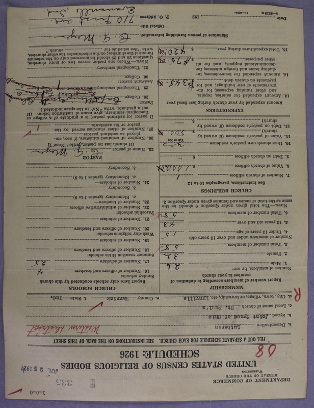 Scan of Synod of the Reformed Presbyterian Church of North America: 335