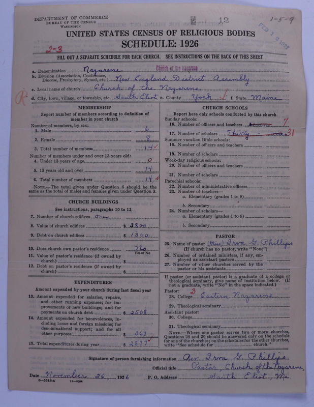 Scan of Church of the Nazarene: 12