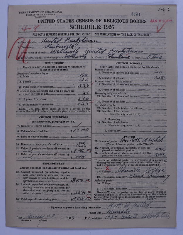 Scan of United Presbyterian Church of North America: 450