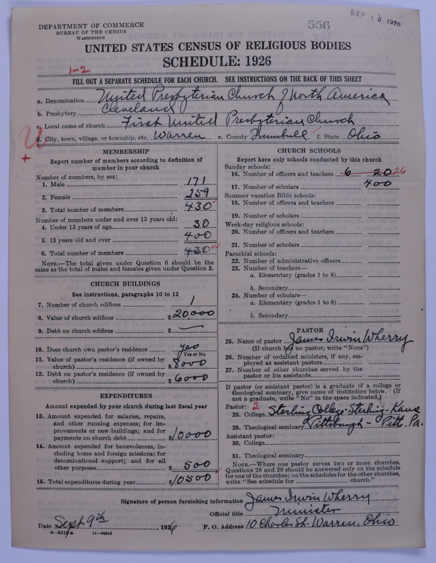 Scan of United Presbyterian Church of North America: 556