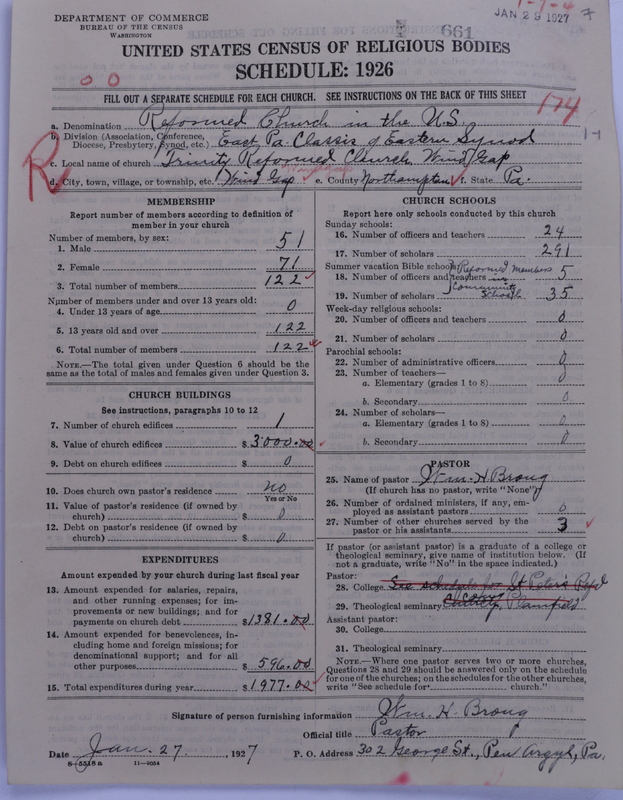 Scan of Reformed Church in the United States: 661