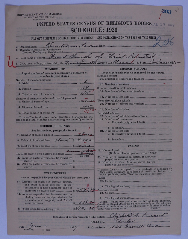 Scan of Church of Christ, Scientist: 303