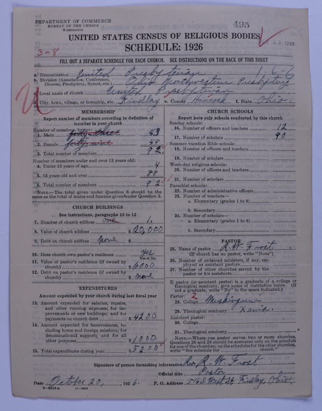 Scan of United Presbyterian Church of North America: 495