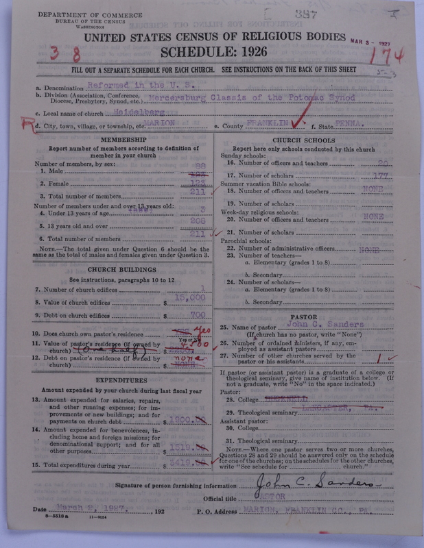 Scan of Reformed Church in the United States: 387
