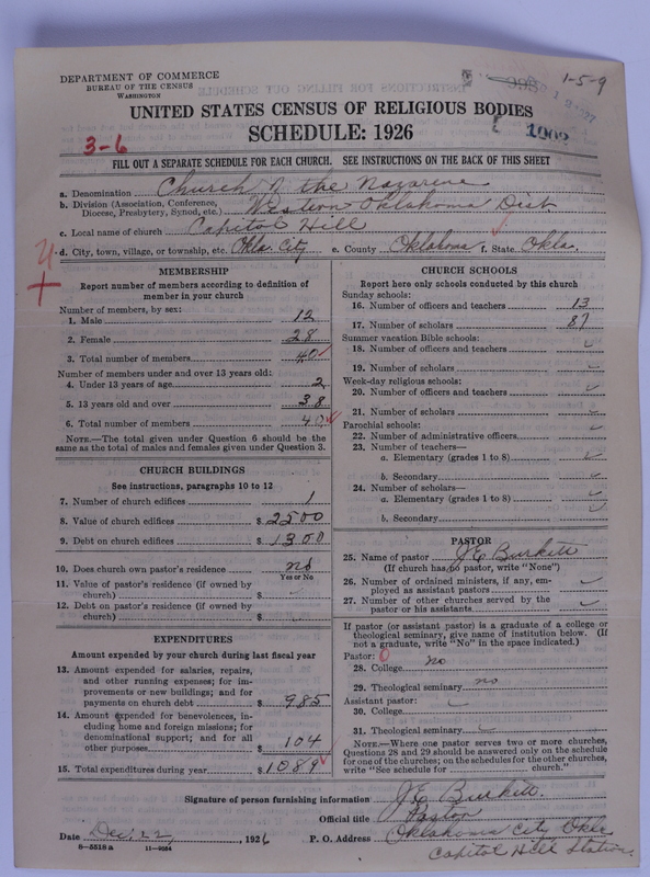 Scan of Church of the Nazarene: 1002