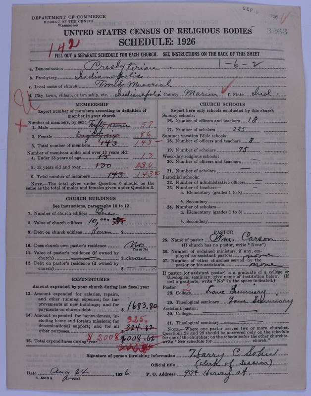 Scan of Presbyterian Church in the United States of America: 3263