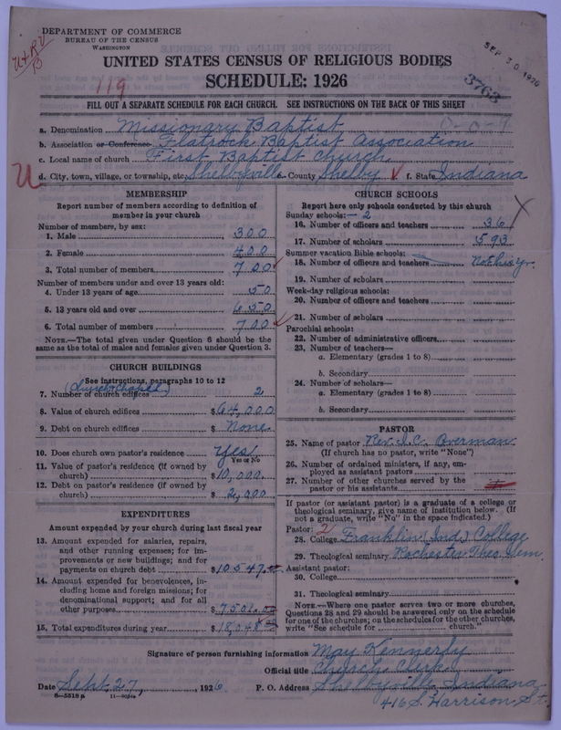Scan of Northern Baptist Convention: 3763