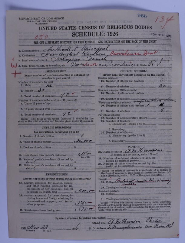 Scan of Methodist Episcopal Church: 966