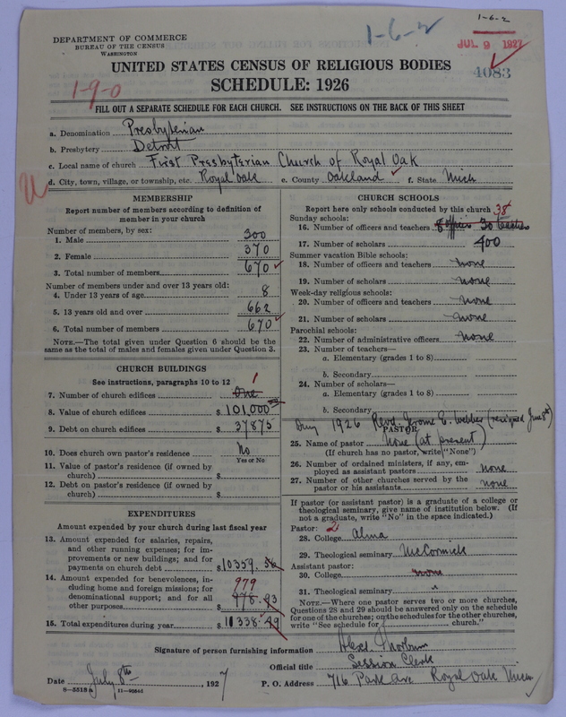 Scan of Presbyterian Church in the United States of America: 4083