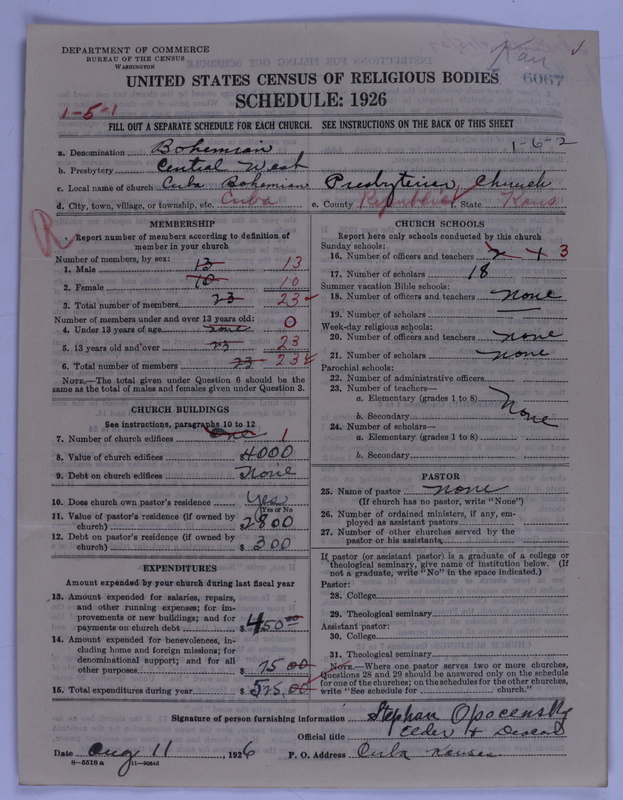 Scan of Presbyterian Church in the United States of America: 6067