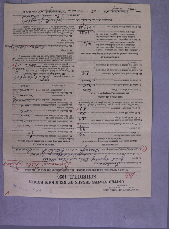 Scan of Synod of the Reformed Presbyterian Church of North America: 685
