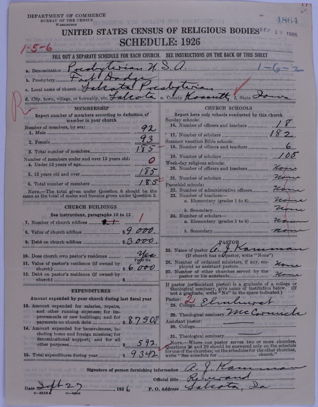 Scan of Presbyterian Church in the United States of America: 4864
