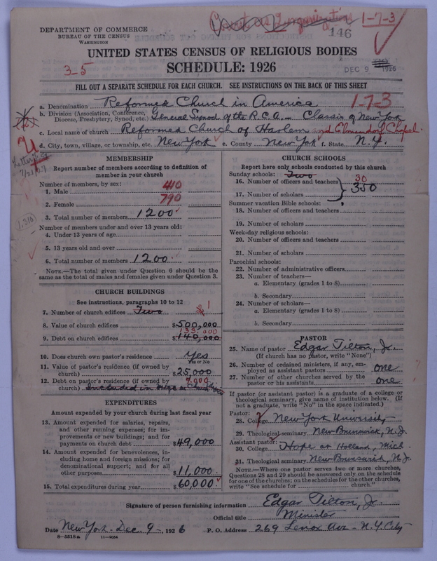 Scan of Reformed Church in America: 146