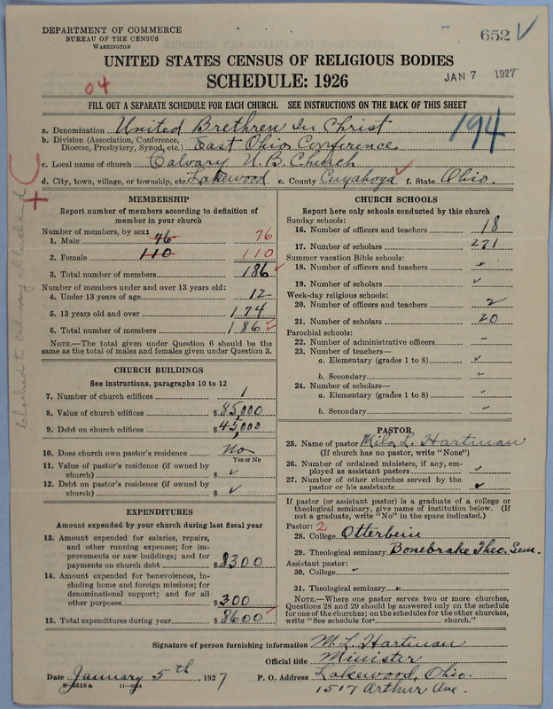 Scan of Church of the United Brethren in Christ: 652