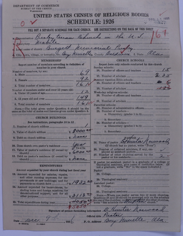 Scan of Presbyterian Church in the United States: 2327