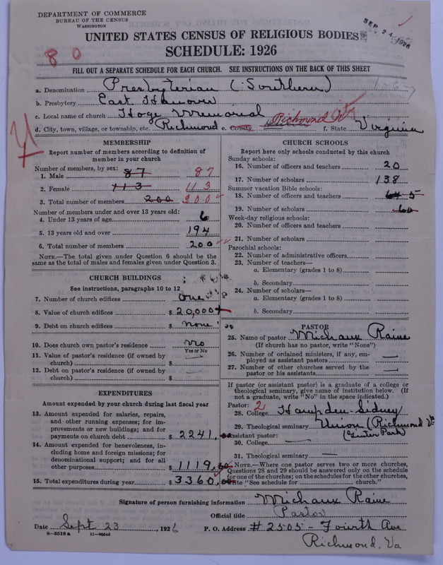 Scan of Presbyterian Church in the United States: 557