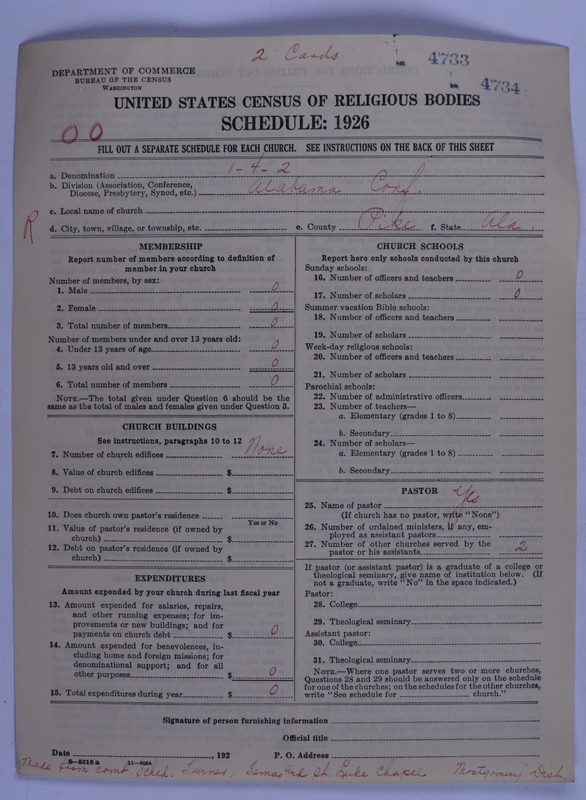 Scan of African Methodist Episcopal Church: 4733