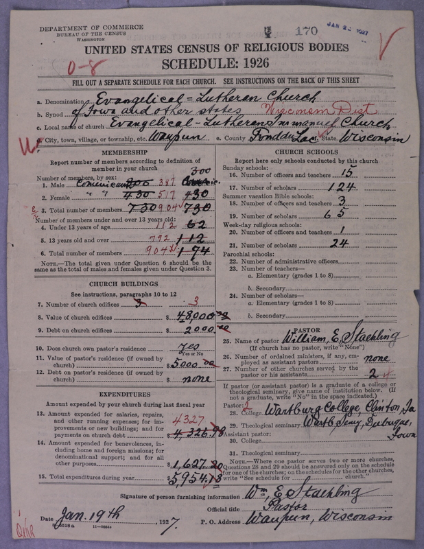 Scan of Evangelical Lutheran Synod of Iowa and Other States: 170