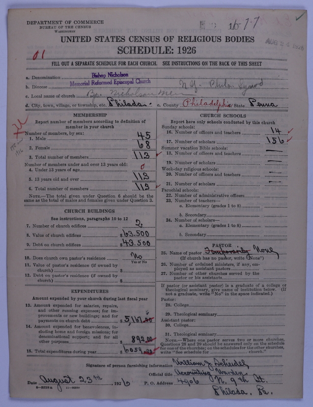 Scan of Reformed Episcopal Church: 10