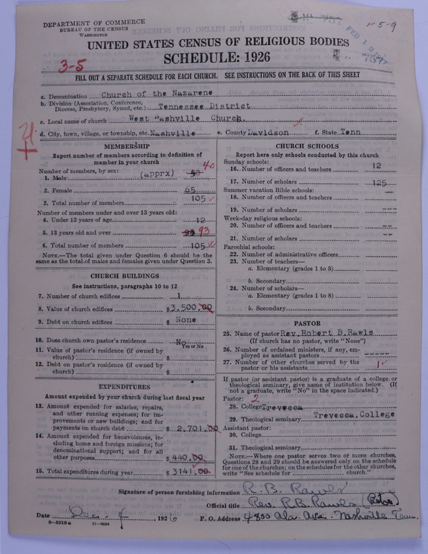 Scan of Church of the Nazarene: 757