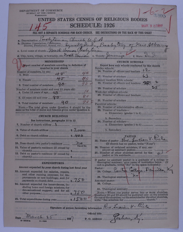 Scan of Presbyterian Church in the United States of America: 3205