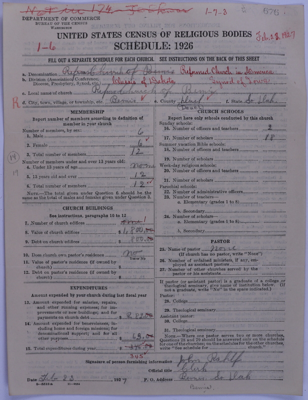 Scan of Reformed Church in America: 676