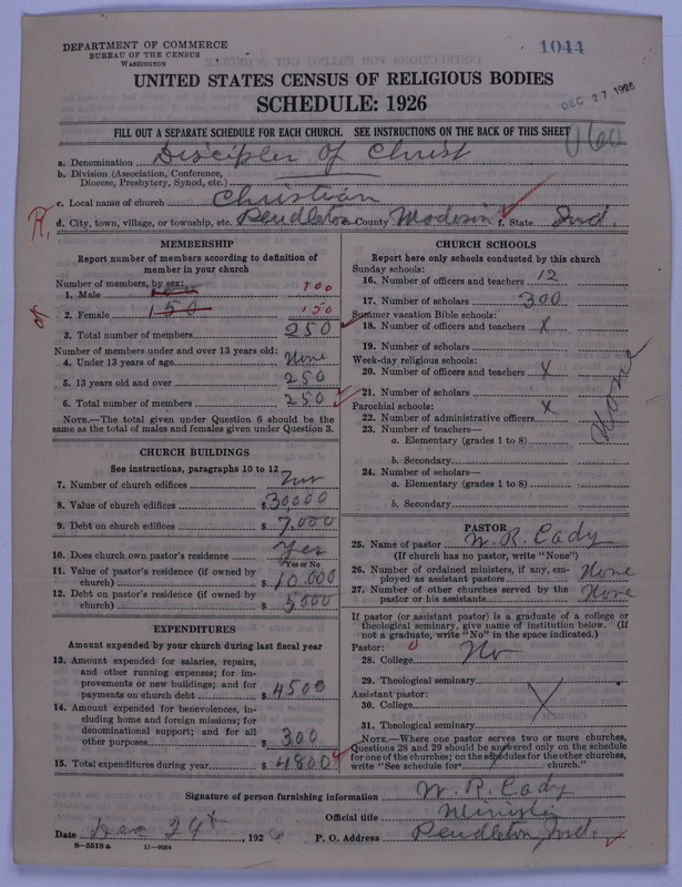 Scan of Disciples of Christ: 1044