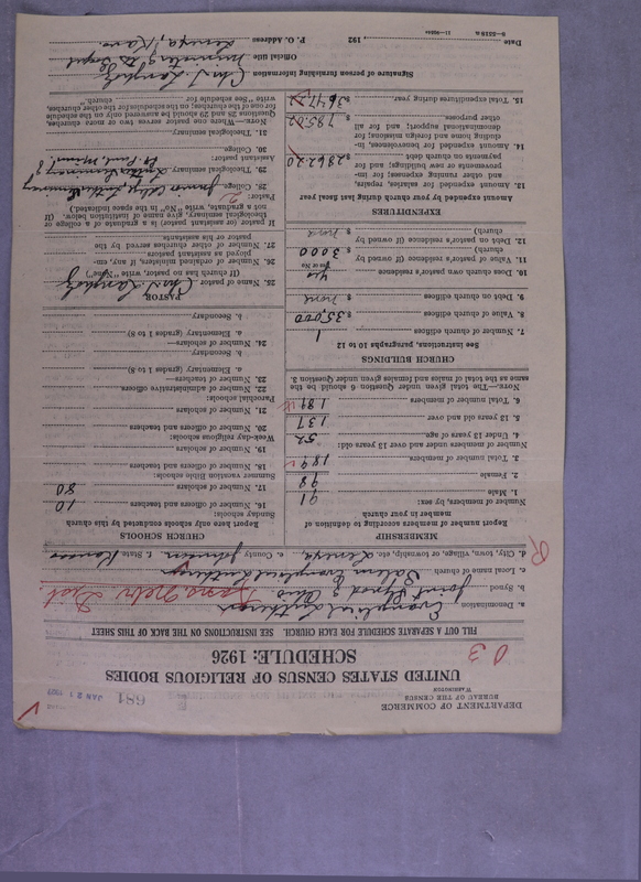 Scan of Synod of the Reformed Presbyterian Church of North America: 681
